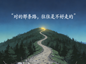 【自律哥觉察报告】第1655篇:对的那条路,往往是不好走的