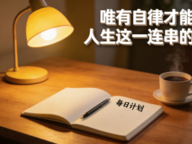 【自律哥觉察报告】第1674篇:唯有自律才能解决人生这一连串的难题