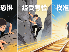 【自律哥觉察报告】第1722篇:突破恐惧、经受考验、找准轨道为三大核心要素