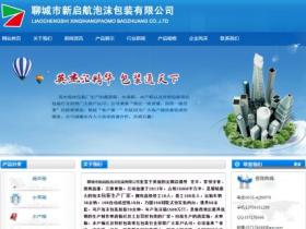 聊城市新启航泡沫包装有限公司SEO诊断案例分享