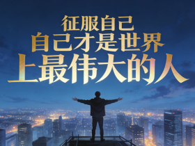 【自律哥觉察报告】第1673篇:征服自己才是世界上最伟大的人