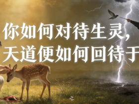 【自律哥觉察报告】第1729篇:你如何对待生灵,天道便如何回待于你