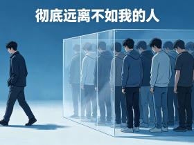 【自律哥觉察报告】第1780篇:彻底远离不如我的人