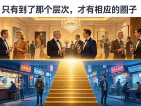 【自律哥觉察报告】第1782篇:只有到了那个层次,才有相应的圈子