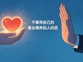 【自律哥觉察报告】第1798篇:不要用自己的善去喂养别人的恶