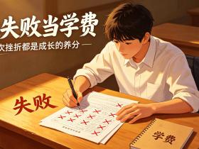 【自律哥觉察报告】第1809篇:把失败当学费
