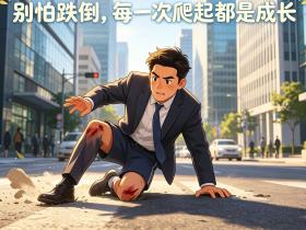 【自律哥觉察报告】第1811篇:别怕跌倒,每一次爬起都是成长