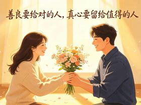 【自律哥觉察报告】第1819篇:善良要给对的人,真心要留给值得的人