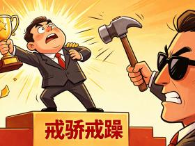 【自律哥觉察报告】第1826篇:刚有点成绩就膨胀的人,往往会被打压