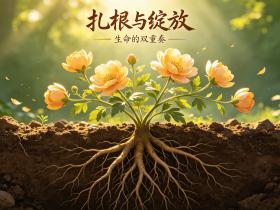 【自律哥觉察报告】第1833篇:一边专心致志地扎根,一边畅快淋漓地绽放