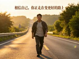 【自律哥觉察报告】第1836篇:相信自己,你正走在变更好的路上
