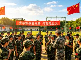 【自律哥觉察报告】第1866篇:少年军事夏令营开营第五天