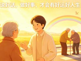 【自律哥觉察报告】第1893篇:说好话,做好事,才会有好运好人生