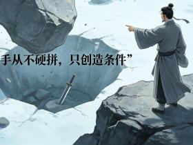 【自律哥觉察报告】第1894篇:高手从不硬拼,只创造条件