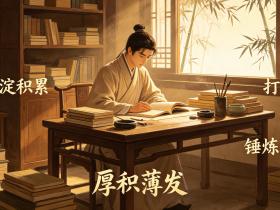 【自律哥觉察报告】第1907篇:默默沉淀积累,打磨学识,锤炼心性,厚积薄发
