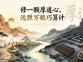 【自律哥觉察报告】第1958篇:修一颗厚道心,远胜万般巧算计