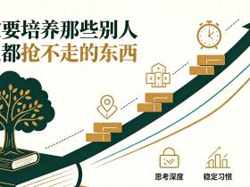 【自律哥觉察报告】第1960篇:一定要培养那些别人怎么都抢不走的东西